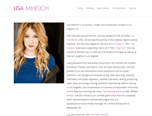 Tablet Screenshot of lisa-mihelich.com